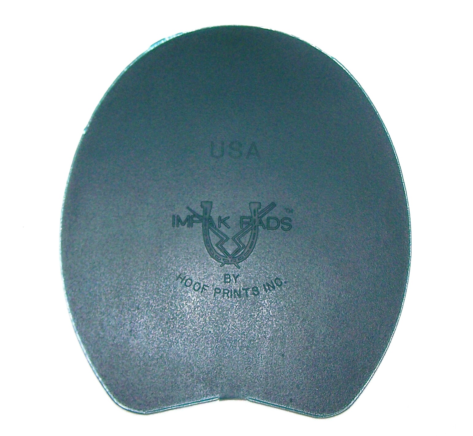 Hoofprint #4 Impak Medium Flat Pads, Green